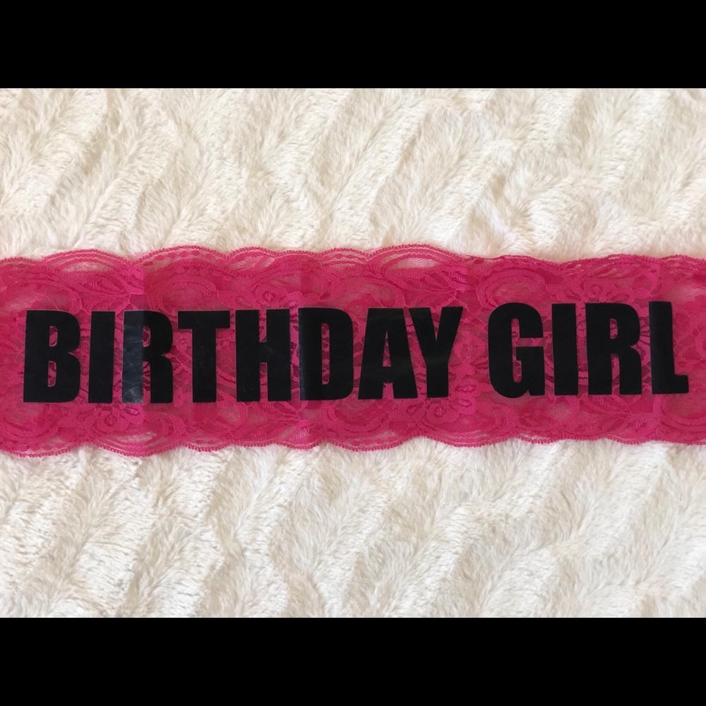 Birthday Girl Sash 🎂